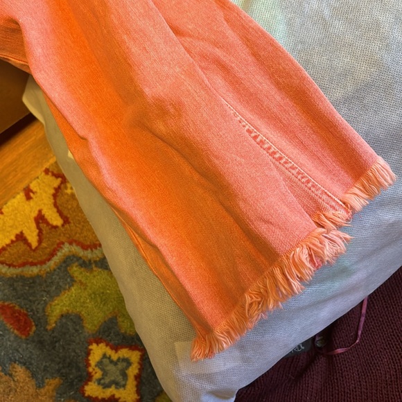 NWT Gap cigarette jeans in melon pink - Picture 4 of 5